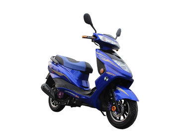 Cina Otomatis 49cc Motor Scooter Gas Moped 10 Inch Steel Rims 125CC 150CC GY6 Engine pemasok