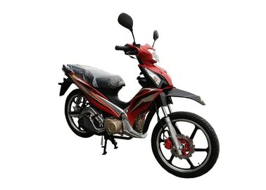 Cina Warna Merah 110cc 125cc Cub Motorcycle Aluminium Wheel Front Disc Rear Durm pemasok