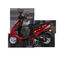 Warna Putih Dan Merah Skuter Moped Gas Dua Roda 3,6 Nm / 7500 Rpm Torsi pemasok