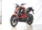 Sepeda Motor Listrik Ringan Merah Ringan Legal Ukuran 1760 * 750 * 1060 Mm pemasok