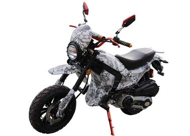 Cina 125cc / 150cc 4 Stroke Gas Dirt Bikes White Plastic Body Black Alloy Wheel pemasok