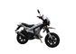 125cc / 150cc 4 Stroke Gas Dirt Bikes White Plastic Body Black Alloy Wheel pemasok